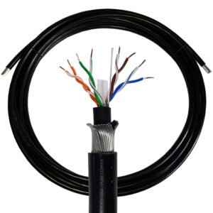 Norden Cat 6 F/FTP 4 Pair 23 AWG Steel Wire Armoured Cable LSZH