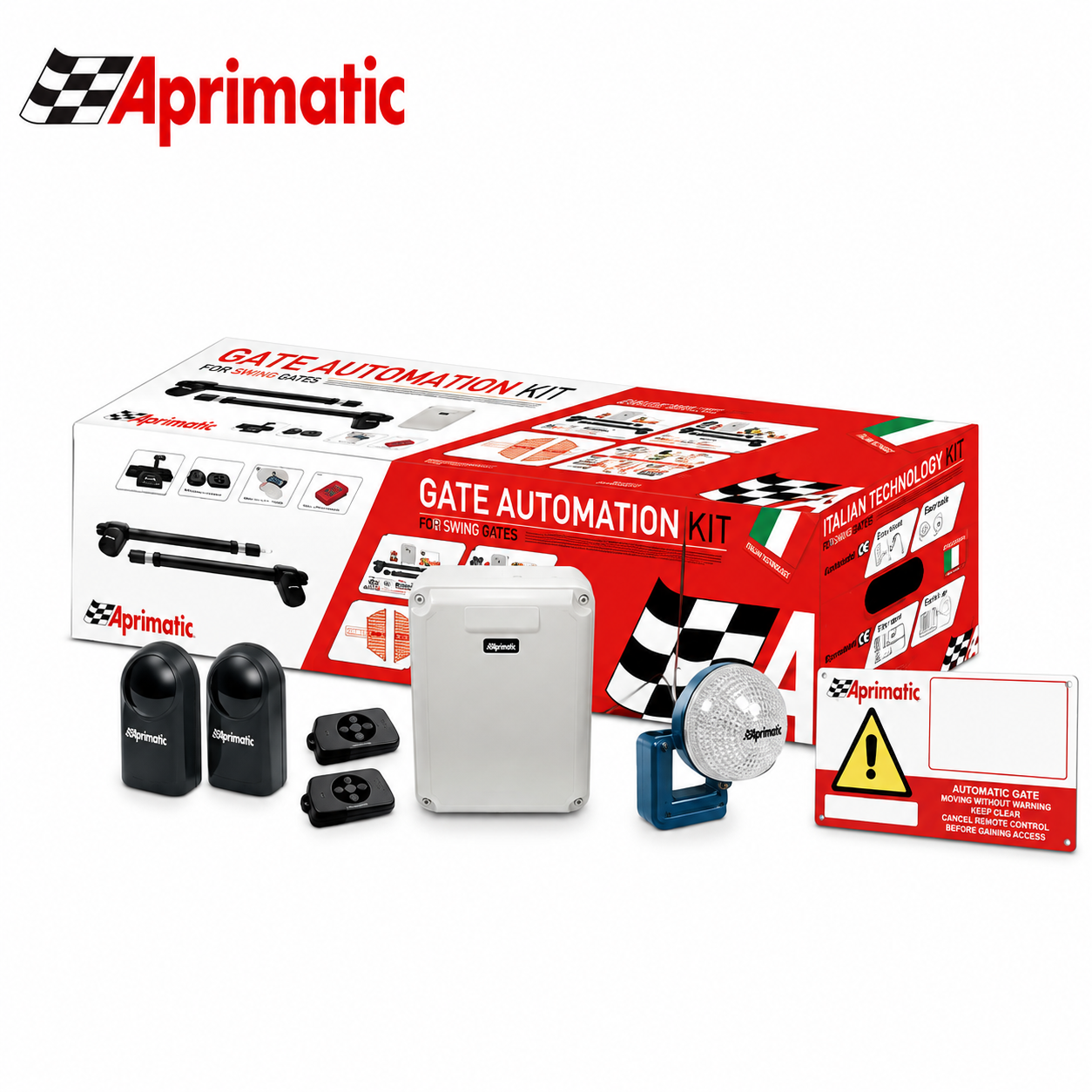 APRIMATIC AP 350 swing gate motor for automatic residential and commercial gates, providing reliable gate automation and secure access control.
