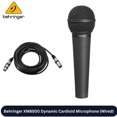 Behringer XM8500 Dynamic Cardioid Microphone (Wired)