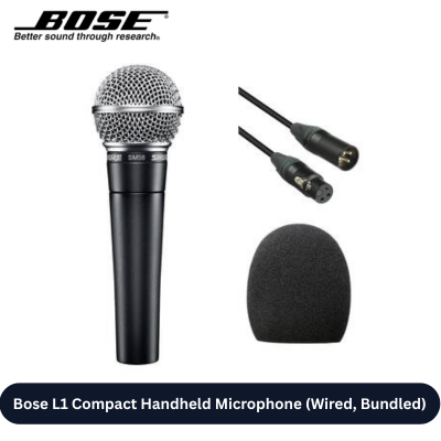 Bose L1 Compact Handheld Microphone (Wired, Bundled)
