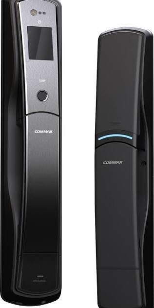 COMMAX CDL-88PBio push-pull smart door lock with biometric fingerprint access and modern digital design for keyless entry, access control, and home security in Oman.