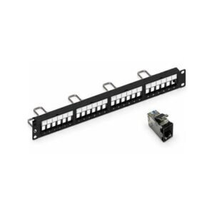 CommScope 1375014-2 patch panel for organized Ethernet port connections, structured network cabling and reliable data distribution in commercial and enterprise networks in Oman