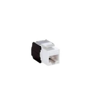 D-Link NKJ-6AWHI1B21 Cat6A UTP keystone jack for high-speed Ethernet networking, RJ45 connections and structured cabling in Oman