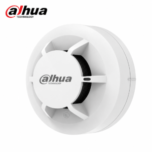 Dahua DHI-HY-1301 addressable point-type smoke detector with a compact white design for reliable smoke detection and fire alarm systems in Oman.