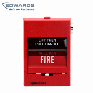 Edwards SIGA-278 red double-action manual fire alarm call point with pull handle in Oman