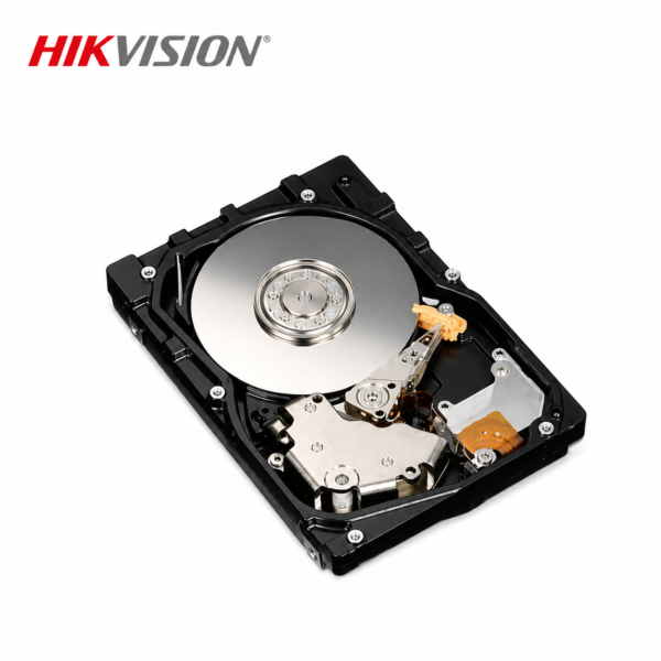 Hikvision HK-HDD4T 4TB surveillance-grade hard disk drive for CCTV security cameras, DVR, NVR, and continuous video recording.