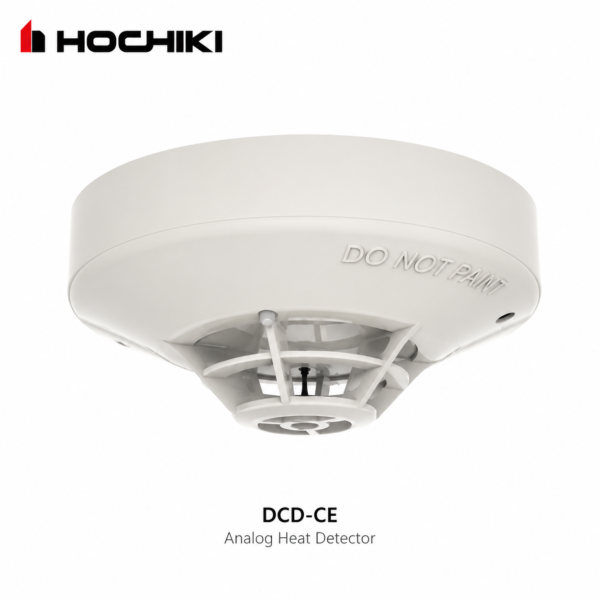 Hochiki DCD-CE analog heat detector with ceiling-mount design in Oman