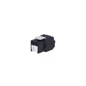 Opterna SCS-JA-C6A-UTP-BK Cat6A UTP keystone jack for high-speed Ethernet connectivity, structured network cabling and reliable LAN installations in Oman
