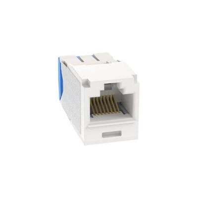 Panduit CJ6X88TGAW Cat6A RJ45 keystone jack for high-speed Ethernet networking, dependable data transmission and professional LAN cabling installations in Oman