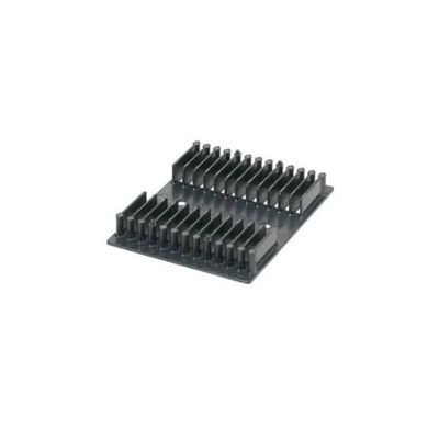 Panduit FSC24 Opticom fiber optic splice holder for protecting up to 24 fusion splices, organized fiber management and reliable optical network installations in Oman
