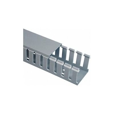 Panduit G2X2LG6 PVC cable duct for organized wire routing, secure cable management and neat electrical panel wiring in industrial, commercial and structured network installations in Oman