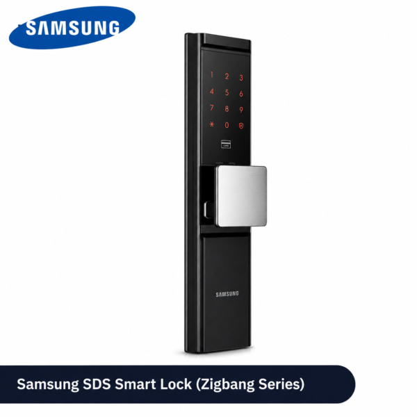 Samsung SDS Zigbang Series smart lock with digital keyless access control for doors in Oman