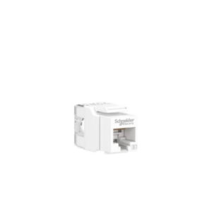Schneider Cat6 UTP keystone jack for RJ45 Ethernet connectivity, structured network cabling and reliable LAN installations in Oman